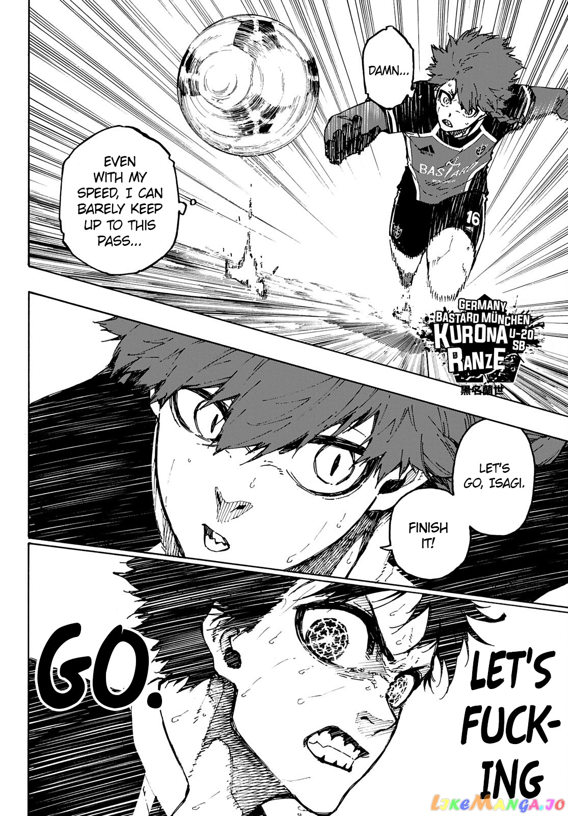 Blue Lock Chapter 185 image 03